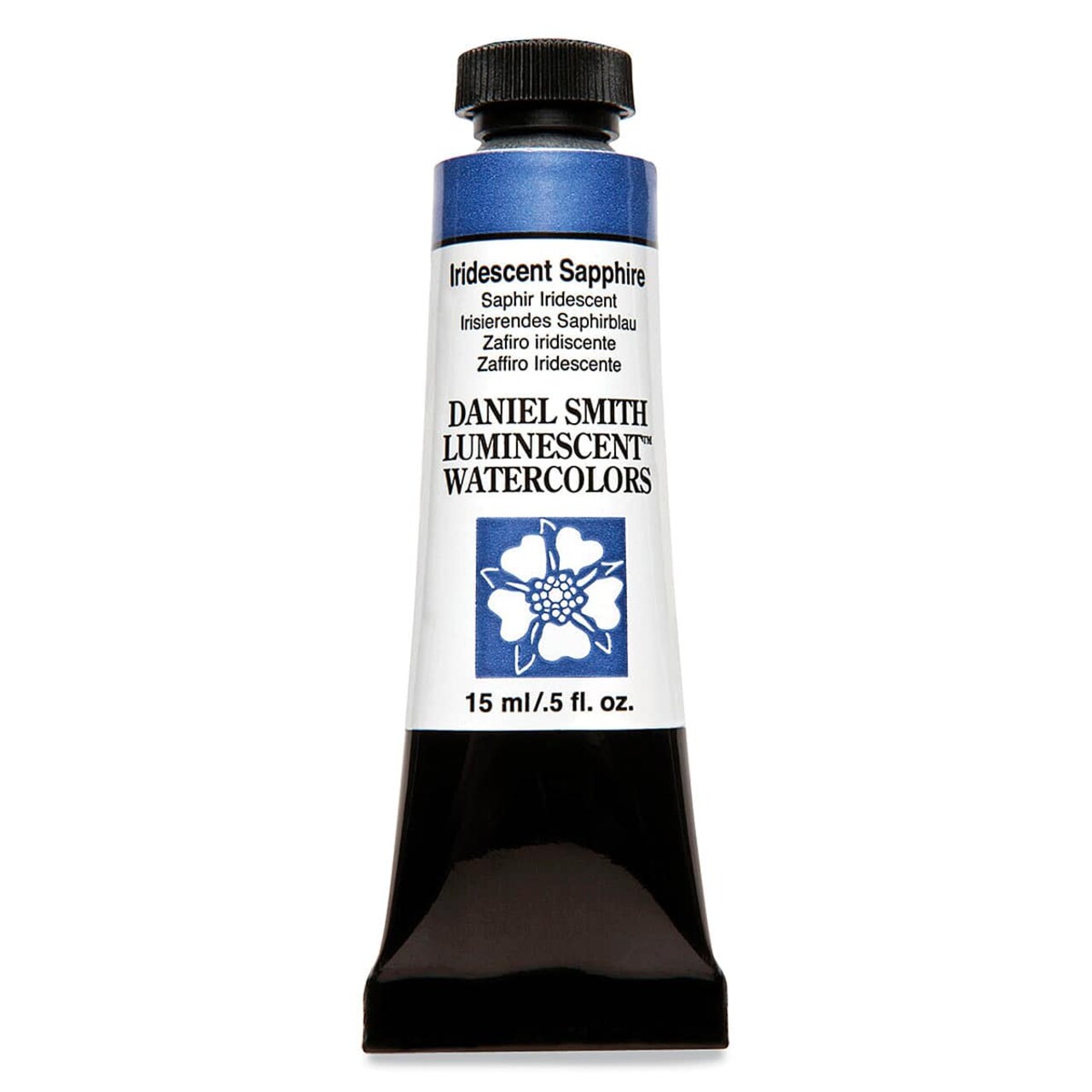 Daniel Smith Luminescent Watercolor - Iridescent Sapphire, 15 ml, Tube
